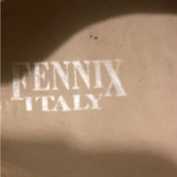 Fennix Italy Leather Navy Gray Sneakers Size 9.5 Swarovski crystals 495.00 - Picture 5 of 8